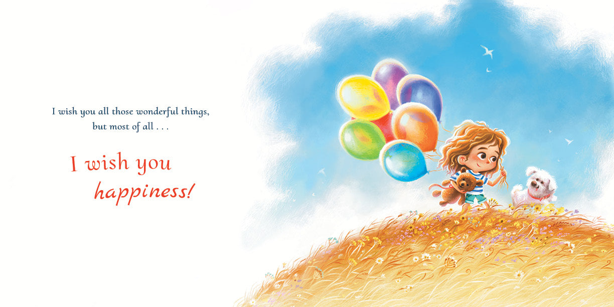 "I Wish You Happiness" Premium Hardcover