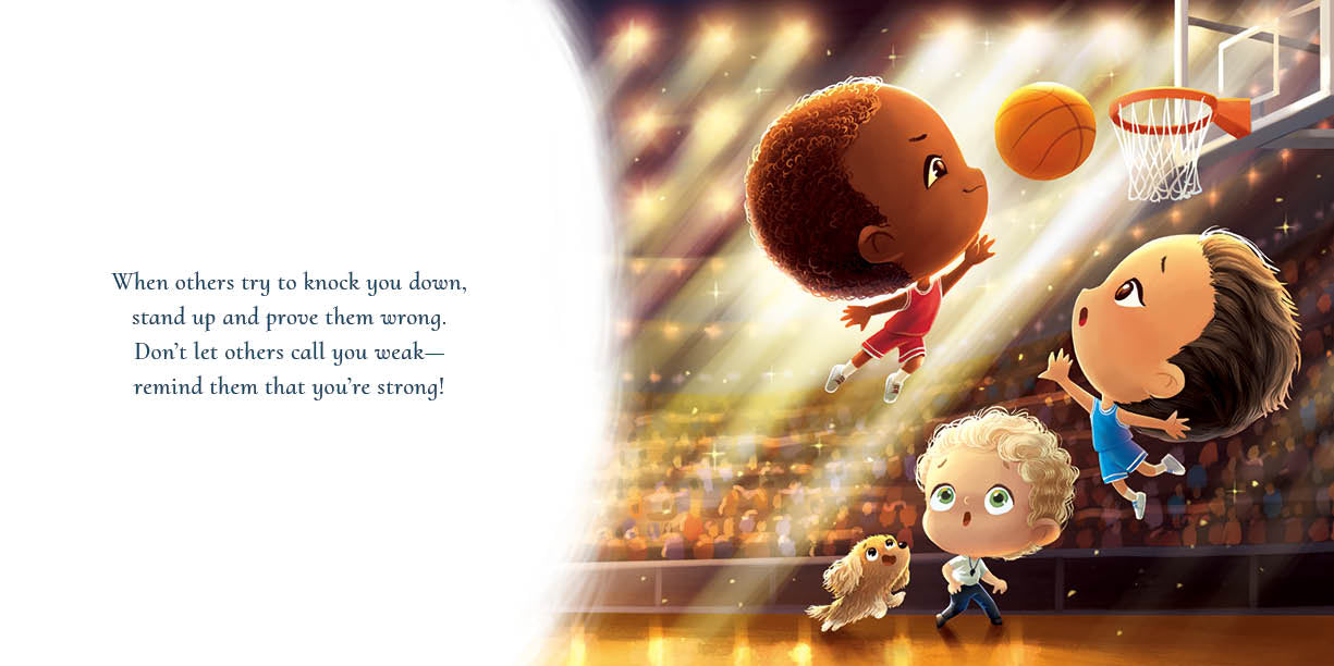 "Never Give Up On Your Dreams" Paperback