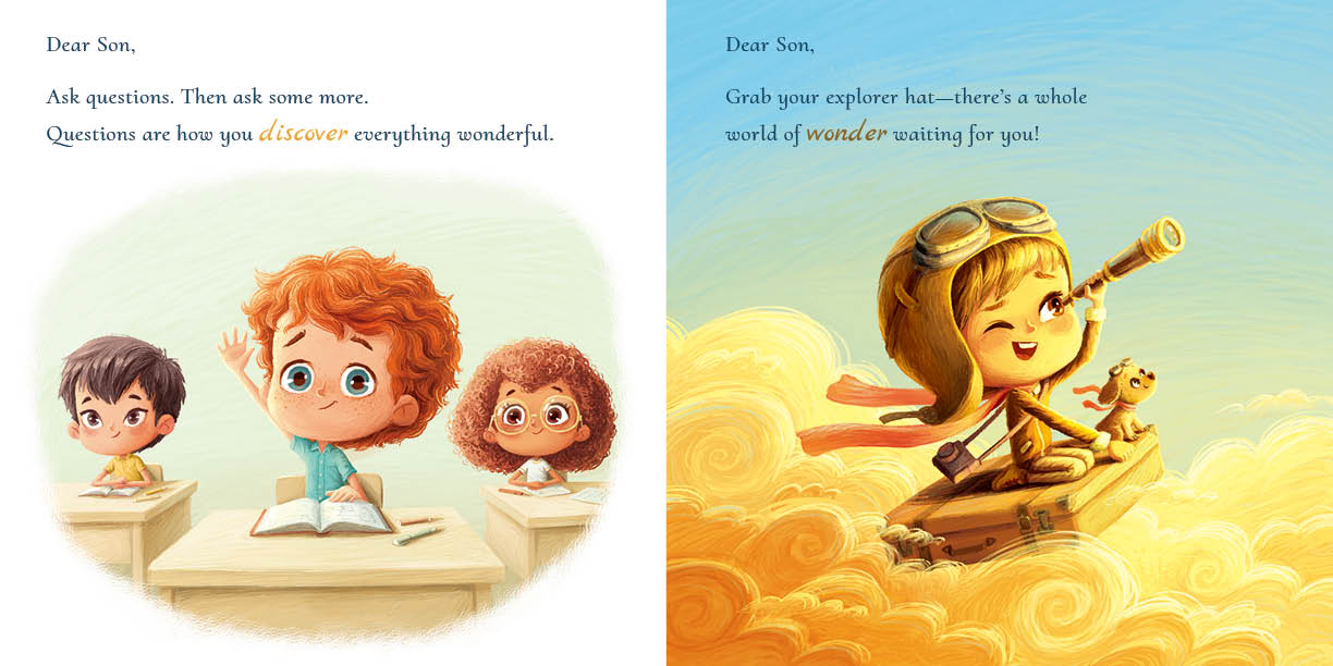 Dear Son (8.5x8.5" Hardcover)
