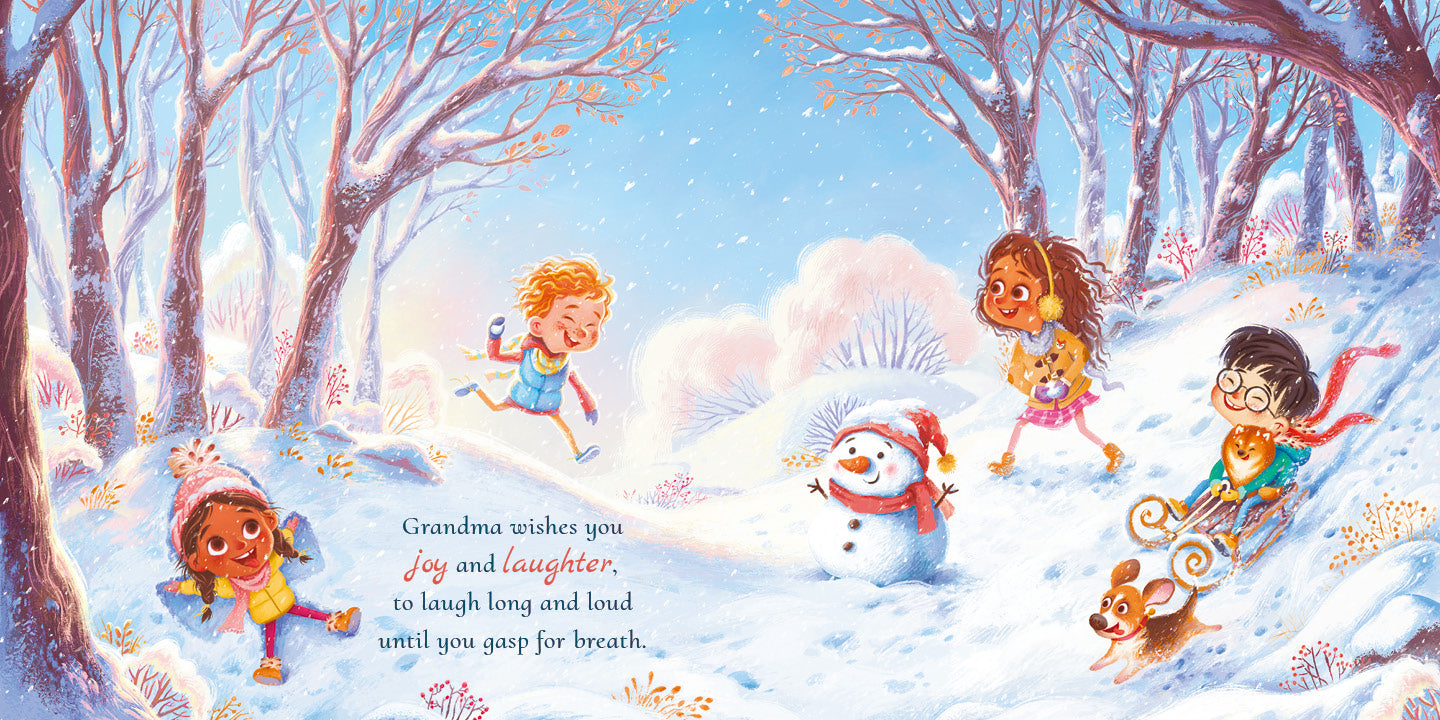 Grandma Wishes You Happiness (10x10" Hardcover)