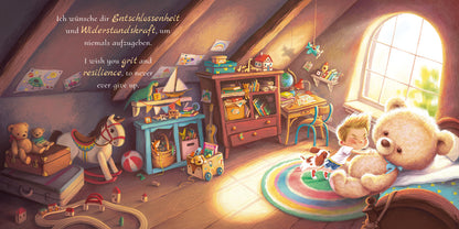 Meine Wünsche für Dich / I Wish You Happiness: German-English (10x10" Hardcover)