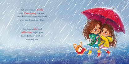 Meine Wünsche für Dich / I Wish You Happiness: German-English (10x10" Hardcover)