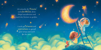 Meine Wünsche für Dich / I Wish You Happiness: German-English (10x10" Hardcover)
