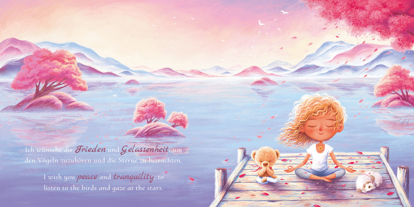 Meine Wünsche für Dich / I Wish You Happiness: German-English (10x10" Hardcover)