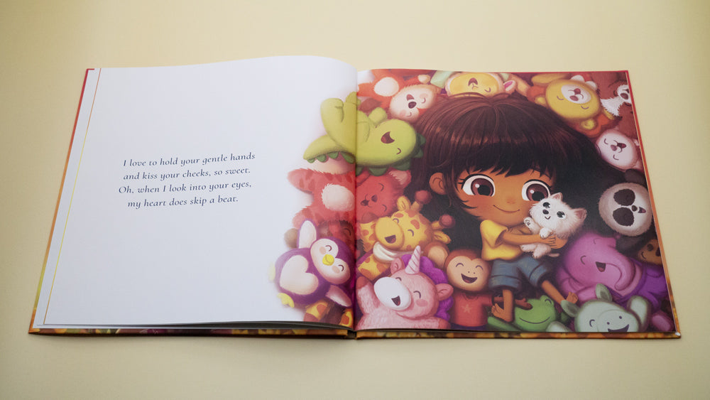 I Love You With All My Heart (10x10" Hardcover)